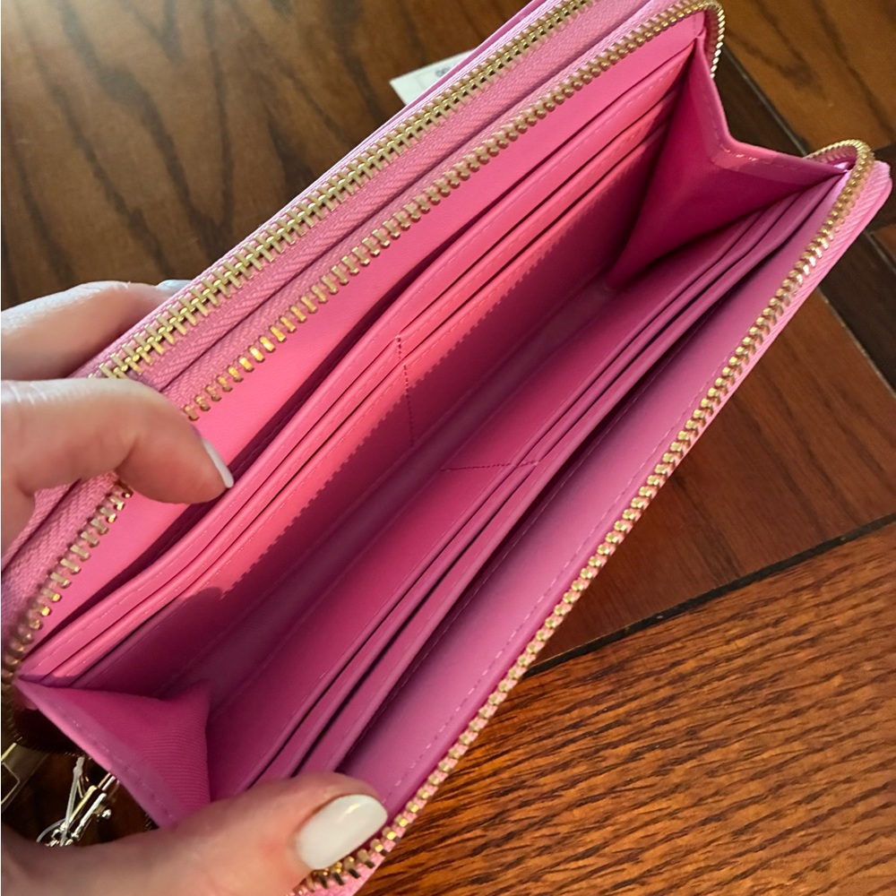 Pink Women's Wristlet Wallet - A New Day - Picture 3 of 4